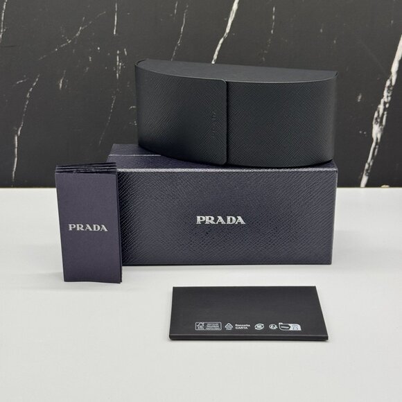 NEW PRADA PRB06S 16K08N EYEGLASSES BLACK EYEWEAR PRADA SPR B06S 16K08N